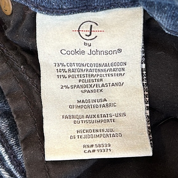 CJ by Cookie Johnson Plus Grace Bootcut Medium-Dark Stretch Denim sz.38 or 18 - Picture 9 of 13